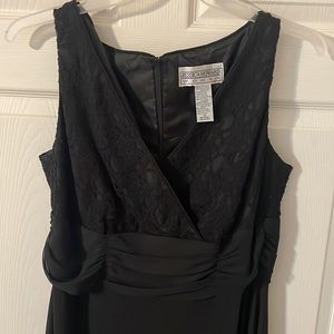 Lace Bodice little Black Dress Jessica Howard Sz 14